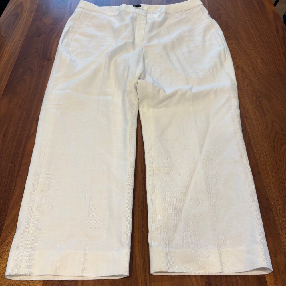 NWT J Crew Size 18 Linen Blend pants